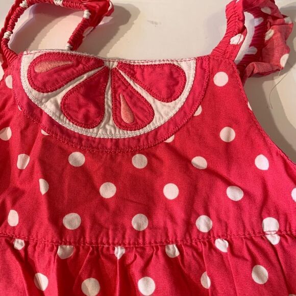 Gymboree Girls Citrus Cooler Pink Dress Sots Sz 2T - Picture 2 of 6